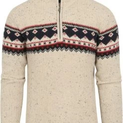 New Zealand Auckland Wollen Truien Voor Heren NZA Trui Aranga Ecru -Truien & Vesten Verkoop winkel 75614 2 1