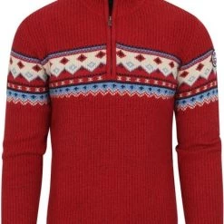 New Zealand Auckland Wollen Truien Voor Heren NZA Trui Aranga Rood -Truien & Vesten Verkoop winkel 75615 1 1