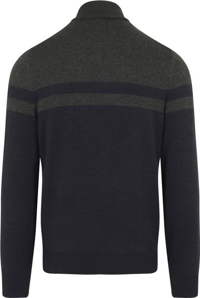 Coltruien Voor Heren State Of Art Coltrui Streep Donkerblauw 4 Coltruien Voor Heren State Of Art Coltrui Streep Donkerblauw - Afbeelding 4