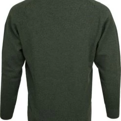 Lamswollen Truien William Lockie Pullover Lamswol Moss Groen V -Truien & Vesten Verkoop winkel 819 7